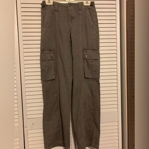 Olive Green Cargo Pants Size 4/EUR 36